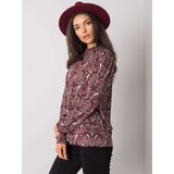 Fresh Made Blouse-D73771M11052A-dark brown | Shoptok.si