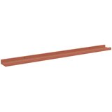  Polica na zidu 4 pcs Crvena 100 x 9 x 3 cm Konstruirano drvo | shoptok.hr
