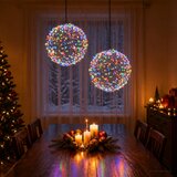  Božićni vrh svjetla 2 kom. 600 LED lampica Višebojno | shoptok.hr