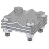 MM Križna spojnica za okrugli gromobranski vodič (58 x 58 mm) Cijene