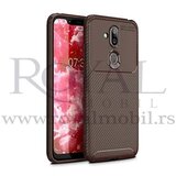  silikonska futrola auto focus line za xiaomi redmi 9C braon Cene