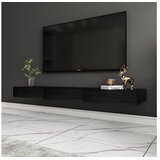 Hanah home TV stalak, crni Slike