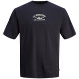 Jack & Jones Majica 'CARL' mornarska / bela | Shoptok.si