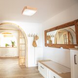  plafonska svetiljka natural square 2xE27/15W/230V 35x35 cm borovina | Eponuda.com