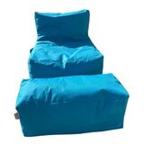 Atelier Del Sofa Lazy bag set Sedir, 75x70x95 cm, 75x35x35 cm, Tirkizni | Eponuda.ba