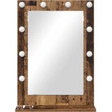  Ogledalo za Toalet Pravokutni Dimljeni hrast 70 x 50 x 18 cm | shoptok.hr