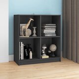 vidaXL Komoda siva 70 x 33 x 76 cm od masivne borovine Cijene