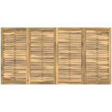  Stol za večeru u vrtu Bijela i crna 196 x 100,5 x 75 cm | shoptok.hr
