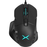 Delux Žična igralna miška z zamenljivimi stranicami M629BU RGB 16000DPI, (20771527) Cene