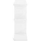  Zidna polica Bijela 100 x 17 x 45.5 cm prerađeno drvo - Bijela | shoptok.hr