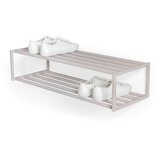 Spinder Design Sivorjava jeklena stenska omarica za čevlje 78x20,5x30,5 cm School – Cene
