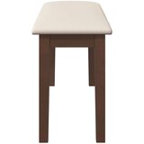 vidaXL klop 90 cm rjava masivni les guma Cene