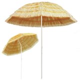 Suncobran za plažu u havajskom stilu 240 cm prirodni | Eponuda.ba
