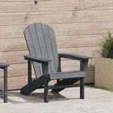vidaXL stol Adirondack Svetlo siv 74x82x91 cm HDPE | Shoptok.si