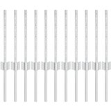 vidaXL Stupovi za ograde 11 kom U-kanal 40 cm Galvanizirani čelik | shoptok.hr