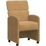  Blagovačke stolice s kotačima 2 pcs Smeđa 58 x 65 x 98 cm | shoptok.hr