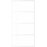  Klizna vrata od stakla ESG i aluminija 102,5 x 205 cm bijela | shoptok.hr