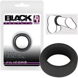 Black Velvets Black Velvet - obroček za penis z debelimi stenami (2,6 cm) - črn | Shoptok.si