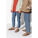 Birkenstock Kožne natikače Arizona SFB za muškarce, boja: svijetlo plava | shoptok.hr