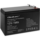 Qoltec 53031 AGM battery | 12V | 9Ah | max 135A | shoptok.hr
