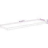 vidaXL Stenska polica 90x30x2,5 cm pravokotna akacija naraven rob | Shoptok.si