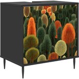  Kupaonski ormar ZAANDAM Crni hrast 60 x 40 x 61 cm | shoptok.hr