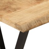  Konzolni stol sa živim rubom 105x33x76 cm masivno drvo manga | Eponuda.com