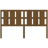 vidaXL posteljno vzglavje medeno rjavo 185,5x4x100 cm trdna borovina | Shoptok.si