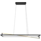  Trio - LED prigušiva luster na sajli EDGE LED/35W/230V 2300/3000/4000K crna | Eponuda.com
