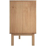  Kreveta OTTA Crna 113,5 x 43 x 73 cm Masivna borovina | shoptok.hr