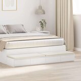  Ladice za krevet Bijelo 135 x 36,5 x 16,5 cm Konstruirano drvo | shoptok.hr
