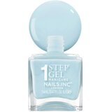 Nails Inc. It’s Topless gel lak za nokte za dugotrajni efekt nijansa Giselle Icy Blue 14 ml | shoptok.hr
