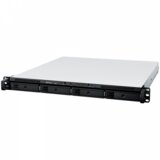 Synology RackStation RS822+, 1U, 4-bays, AMD Ryzen V1500B 4-core 2.2 GHz 2 GB DDR4 ECC SODIMM, 1x free memory slot (up to 32GB u | Eponuda.ba