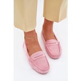 Boto Women's Suede Moccasins Light Pink Lenvie | Shoptok.si