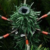  Umjetno Božićno drvce s pokrivačem snijega 150 LED lampica | shoptok.hr