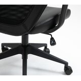  Uredska stolica Q-346 - Sintetička koža - crna | shoptok.hr