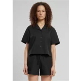 UC Ladies Women's Seersucker shirt - black