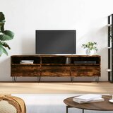 vidaXL TV omarica dimljeni hrast 150x30x44,5 cm inženirski les Cene