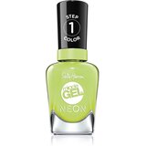 Sally Hansen Miracle Gel™ gel lak za nohte brez uporabe UV/LED lučke odtenek 052 Electri-Lime 14,7 ml | Shoptok.si