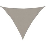  Jedro za zaštitu od sunca 160 g/m² Trokutasto svijetlosivo 3x3x4,2 m HDPE | shoptok.hr