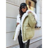 DStreet Kurtka zimowa damska oversize BRILLIANCE zielona | shoptok.hr
