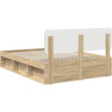  Konstrukcija postelje Sonoma 140 x 200 cm Masivno borovo les, (5000102821) | Shoptok.si