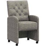  Blagovačke stolice s kotačima 2 pcs Svjetlosiva 58 x 67 x 97 cm | shoptok.hr