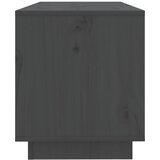 TV ormarić sivi 74 x 34 x 40 cm od masivne borovine | shoptok.hr