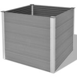  Posuda za Sadnju WPC 100x100x91 cm Siva Cijene
