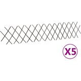  Rešetkaste ograde od vrbe 5 kom 180 x 30 cm | shoptok.hr