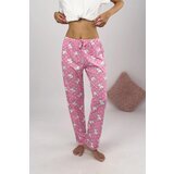 Dewberry 80156 Women Pyjama Bottom-PINK Cene