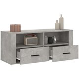 TV omarica betonsko siva 100x35x40 cm inženirski les, (20730937) | Shoptok.si