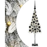  Božićno drvce s 150 LED svjetlima Bijelo 120 cm PE i čelik | shoptok.hr