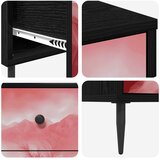  Noćni ormar AACHEN Crni hrast 36 x 33 x 61 cm Konstruirano drvo | shoptok.hr